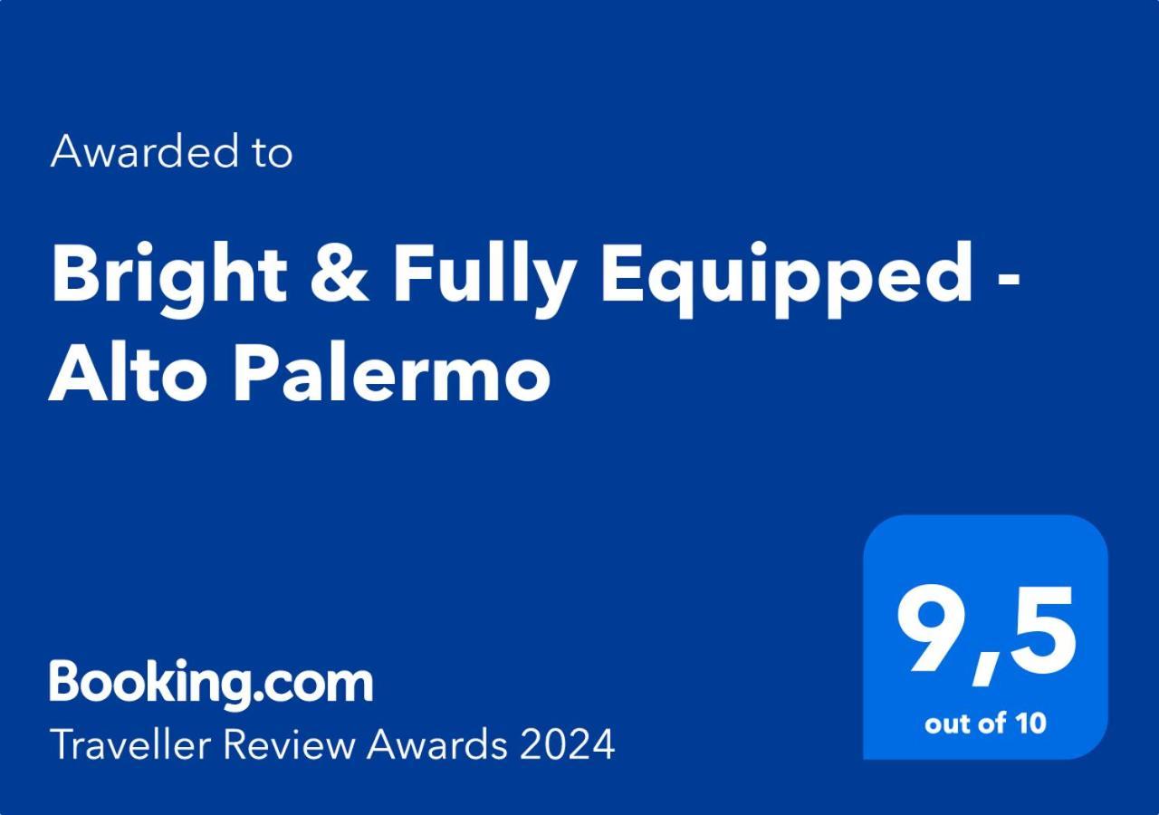 Bright & Fully Equipped - Alto Palermo Apartment Буенос Айрес Екстериор снимка
